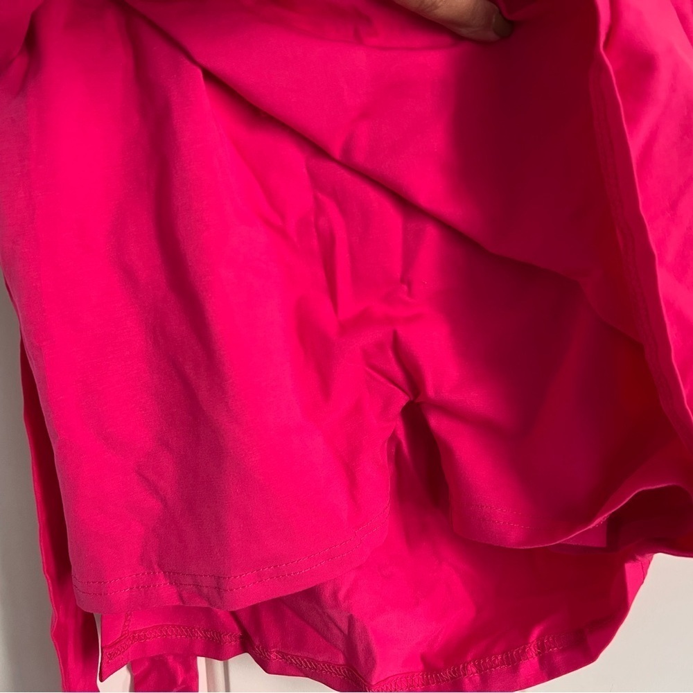 Pink Sleeveless Skort Dress - Picture 3 of 4